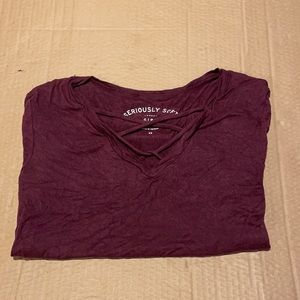 Aero seriously soft girl tee